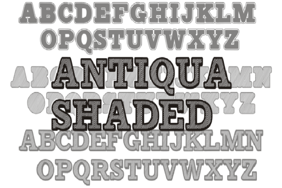 Antiqua Shaded: The Display Font That Elevates Handmade Products