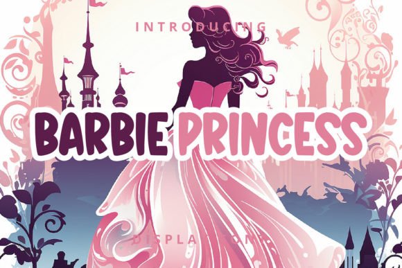 Barbie Princess Display Font for Web Design