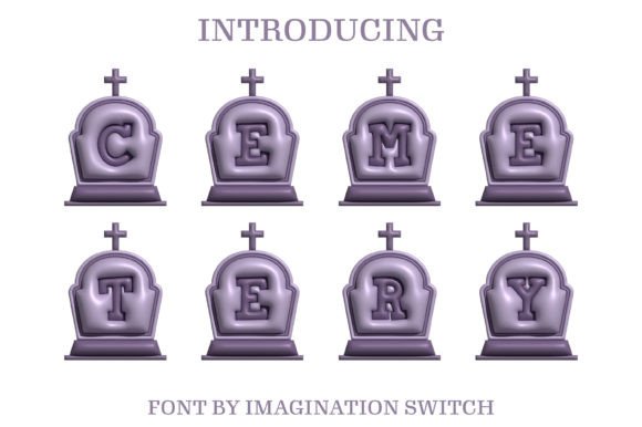 Cemetery Inflated: A Display Font with Dimension and Quiet Confidence