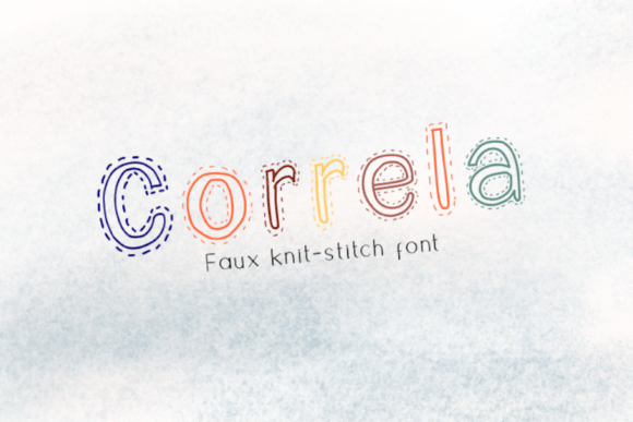 Correla: A Bouncy Display Font for Editorial Design