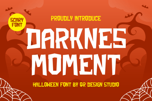 Darknes Moment: A Display Font for Memorable Branding