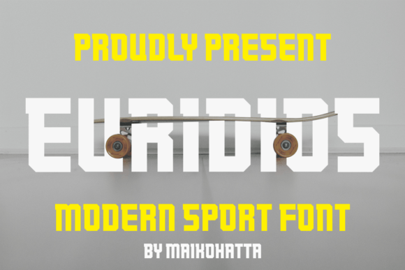 Euridios: A Dynamic Display Font for Bold Brand Identities