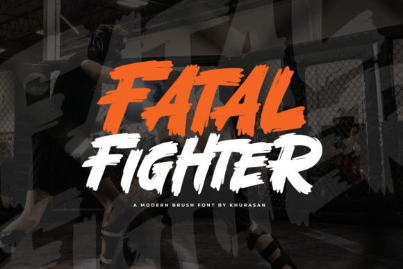 Fatal Fighter Font: Bold Handwritten Style for Business Branding