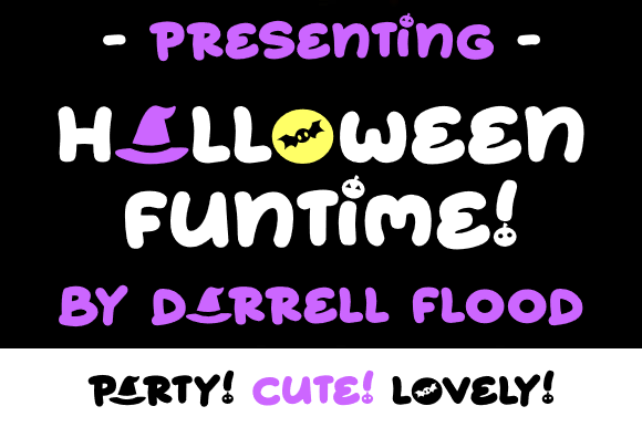 Halloween Funtime: A Playful Hand-Drawn Display Font