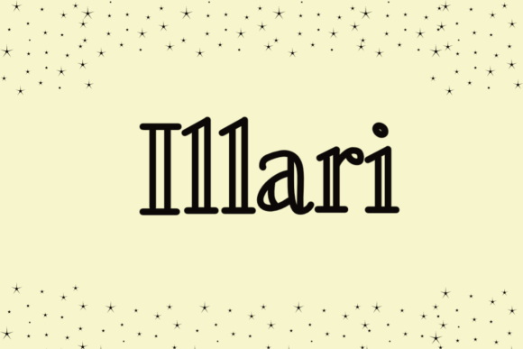 Illari Font: A Handwritten Typeface for Classic Brand Stories