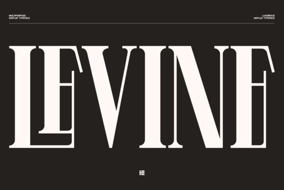 Levine: A Display Font That Makes Your Headlines Instantly Recognizable
