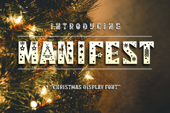 Manifest: A Bold Display Font for Campaign Creatives
