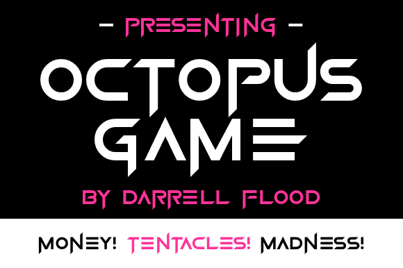 Octopus Game Font: A Futuristic Display Typeface for Standout Branding