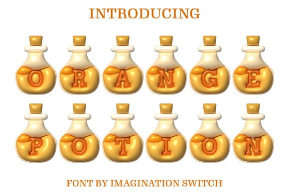 Orange Potion Inflated: A Display Font That Lifts Your Digital Brand