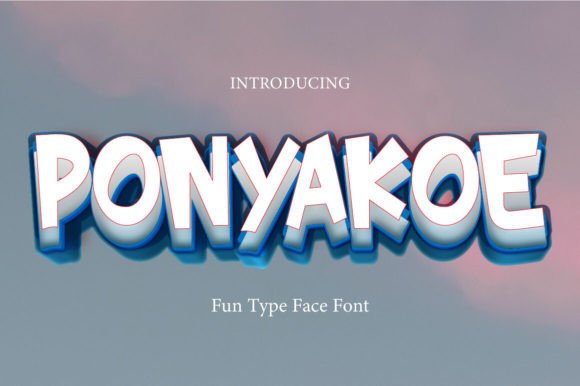 Ponyakoe: A Playful Display Font for Scroll-Stopping Marketing