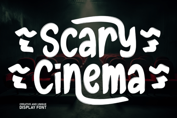 Scary Cinema: A Friendly Display Font for Web Designers
