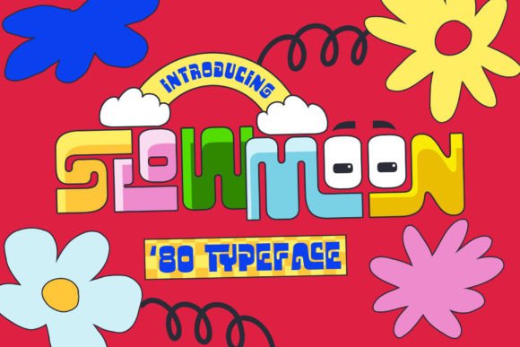 Slow Moon: A Retro Display Font for Memorable Branding