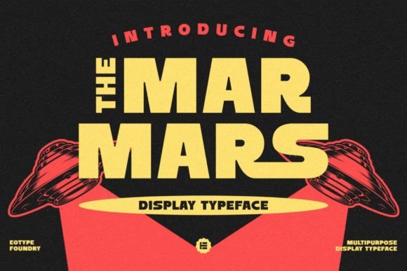 The Marmars Display Typeface for Editorial Design