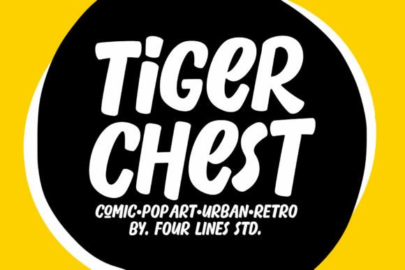 Tiger Chest: A Bold Display Font for Scroll-Stopping Campaigns