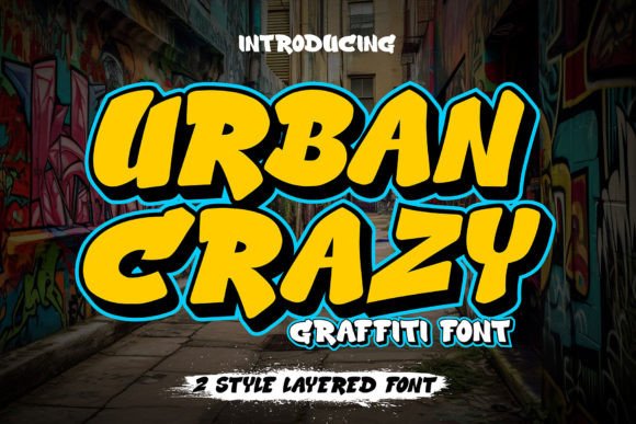 Urban Crazy: A Display Font Worth the Noise